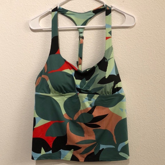 Nike Artistic Green and Red Bikini Swimwear - Picture 5 of 7